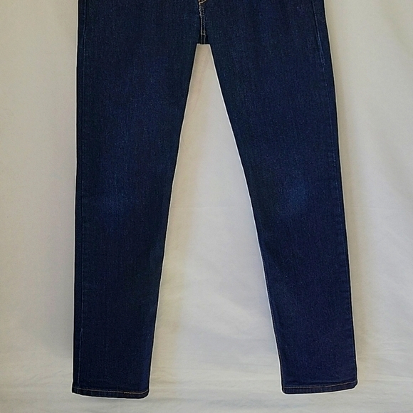 Levi's 502 Taper Fit Jeans Size 32 x 30 Dark Wash - Picture 6 of 14